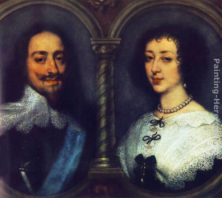 Sir Antony van Dyck Charles I of England and Henrietta of France